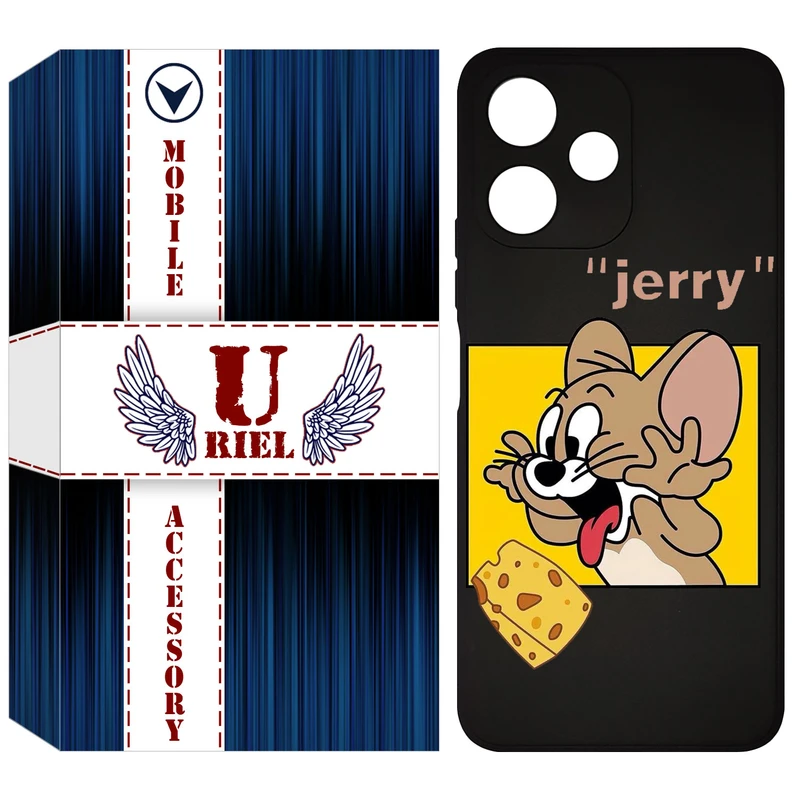 کاور یوریل مدل KSH کد 11 طرح جری مناسب برای گوشی موبایل شیائومی Poco M6 Pro 5G