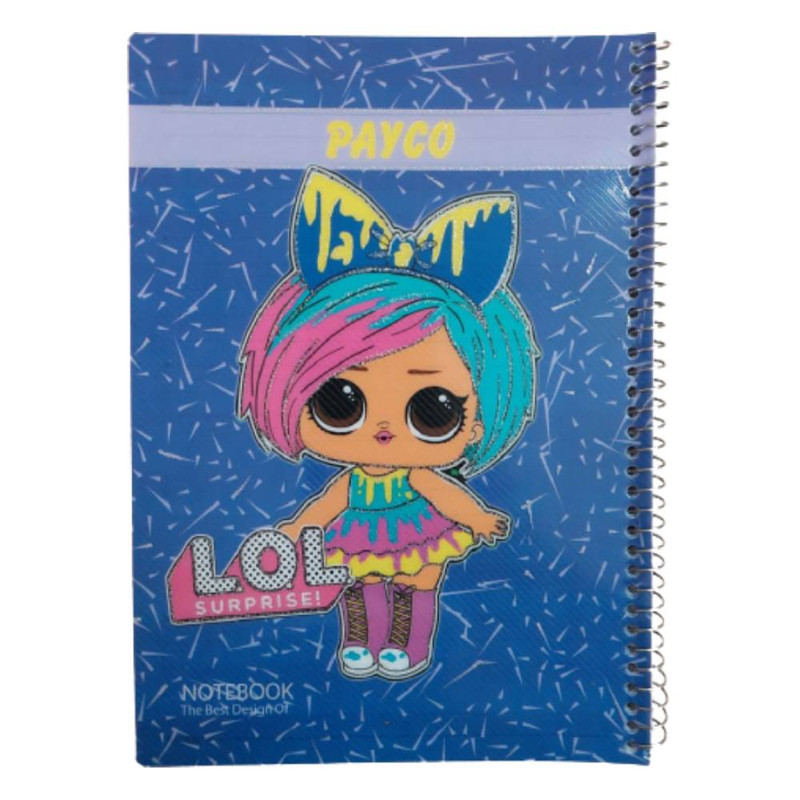 دفتر مشق 50 برگ پایکو مدل اکلیلی کد 740