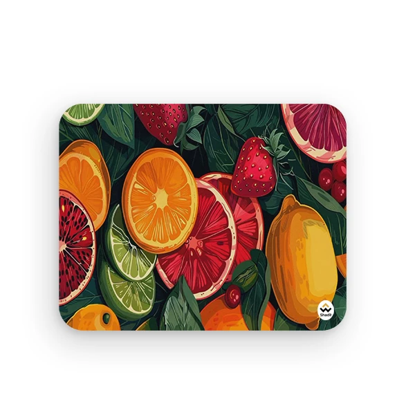 ماوس پد شادیت مدل میوه کد 01 سایز 24*19 سانتی متر