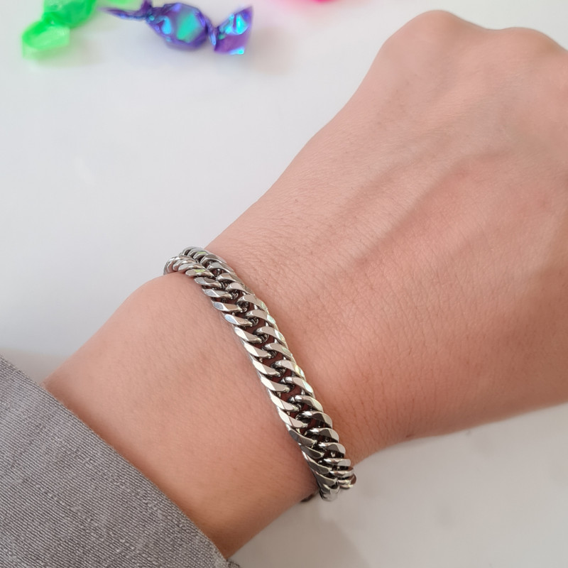 دستبند مردانه مدل زنجیری دستبند مردانه مدل زنجیری