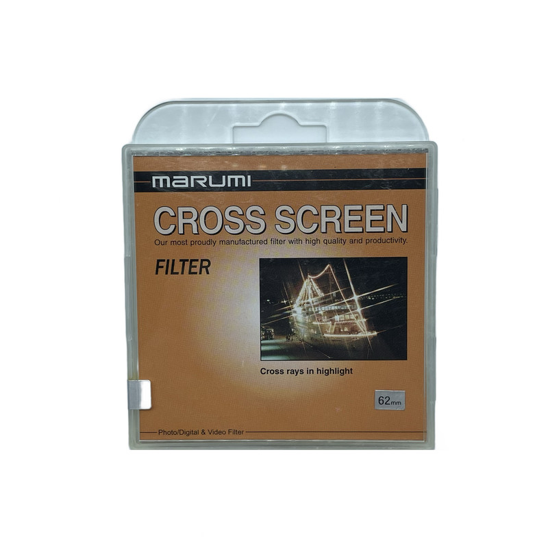 فیلتر لنز مارومی مدل STAR 4X CROSS SCREEN-62MM