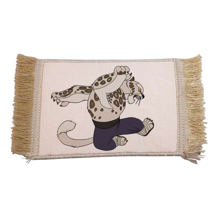 فرش ماشینی دیوارکوب مدل پاندا کونگ فو کار کد 69