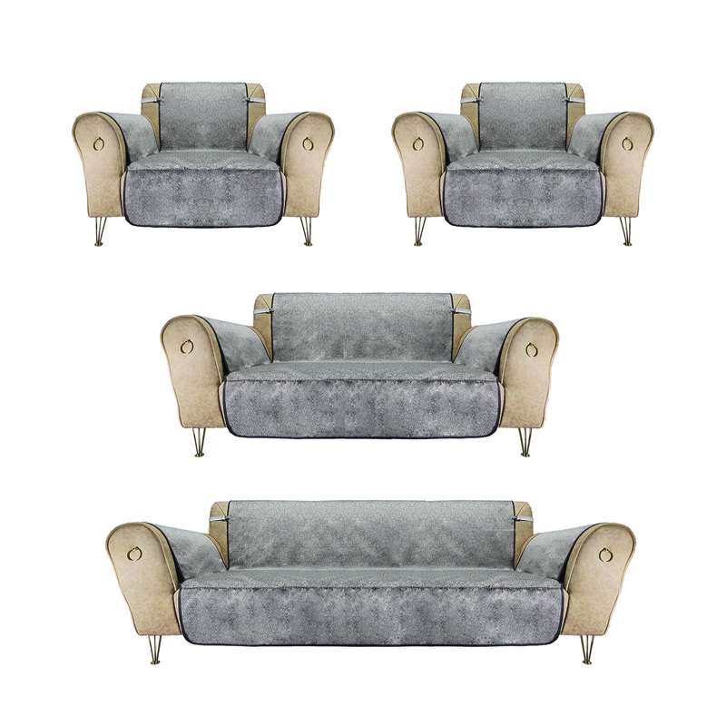 کاور مبلمان 7 نفره چینش مدل 3Layer مجموعه 4 عددی