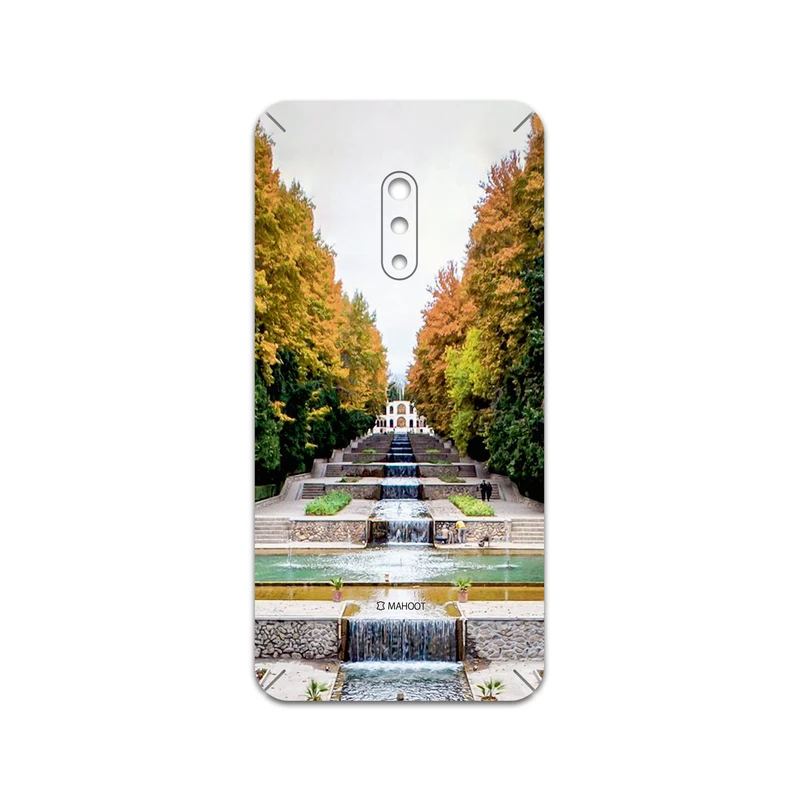 برچسب پوششی ماهوت مدل SHAHZADEH-Garden مناسب برای گوشی موبایل اپو Realme X