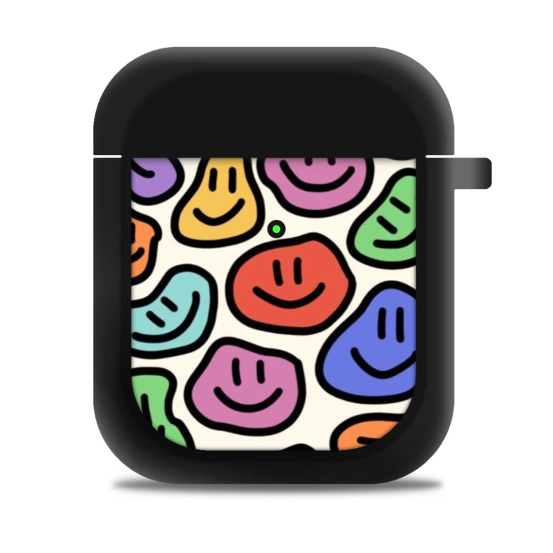 کاور آکام مدل AAP1CW-HAPPY FACE2 مناسب برای کیس اپل ایرپاد 1/2