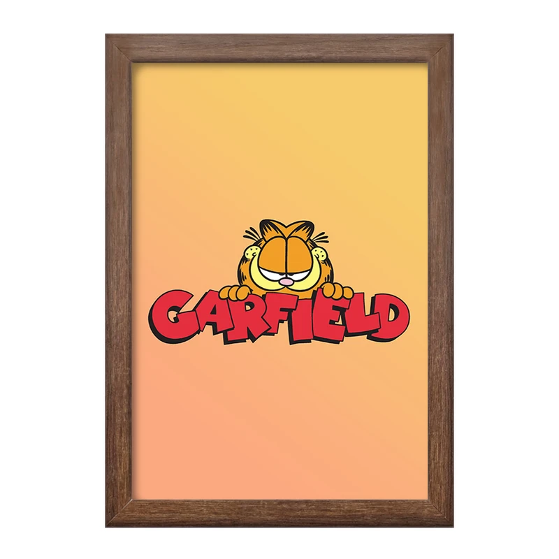 تابلو خندالو طرح گارفیلد Garfield  کد 13834