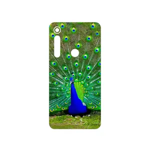 MAHOOT Peacock Cover Sticker for Motorola One Macro