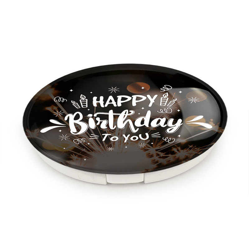 آینه جیبی خندالو طرح تولد مدل تاشو کد 28062