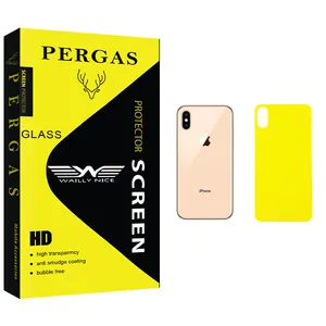Waily Nice Pergas Glass Back Protector For Apple اپل iPhone XS