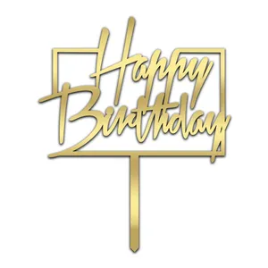 تاپر کیک مدل Happy Birthday کد owj15