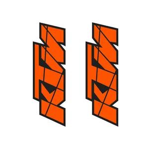 برچسب بدنه موتور سیکلت طرح ktm کد 01