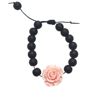 دستبند زنانه مدل گل کد VENUS-DASTBAND01