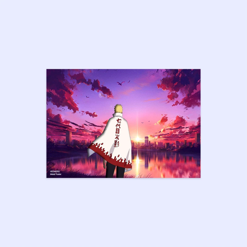پوستر هومرو مدل فلزی طرح انیمه ناروتو کد PS1285