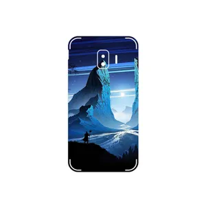 MAHOOT Blue Mountains Digital Art Cover Sticker for Samsung Galaxy J2 Core