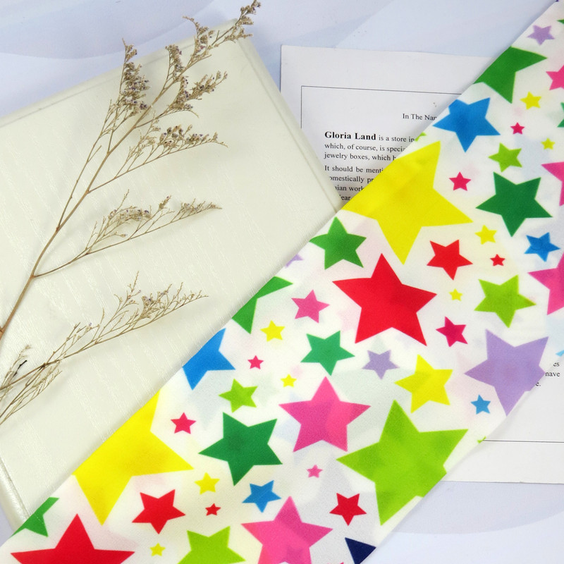 دستمال سر و گردن زنانه مدل ستاره کد G_Lnd_741