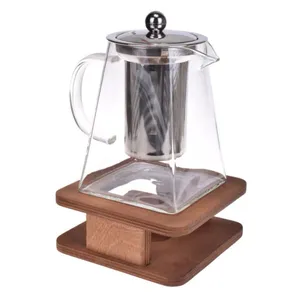 قوری و وارمر قوری مدل square 750