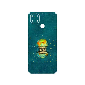 MAHOOT Collage of Earth Face Cover Sticker for Realme C25s