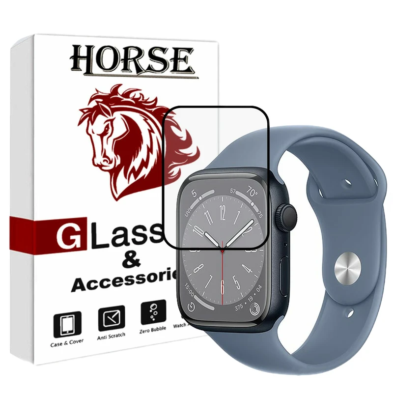 محافظ صفحه نمایش نانو هورس مدل PMMAWH مناسب برای اپل واچ Series 8 Aluminum 41 میلی متری