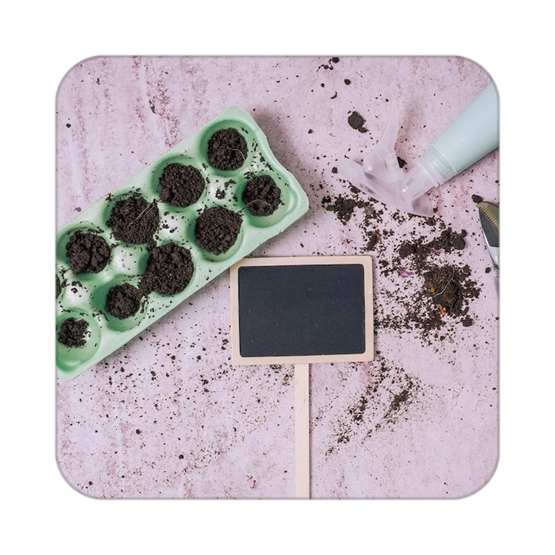 زیر لیوانی کاکتی طرح گل مدل mp17013