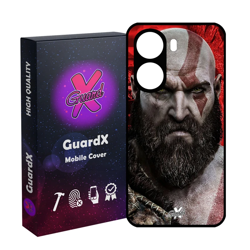 کاور گارد ایکس طرح God of War مدل 10035 مناسب برای گوشی موبایل شیائومی Poco X7 Pro