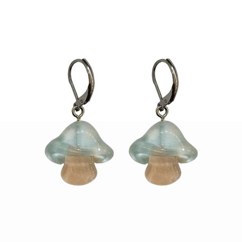 گوشواره دخترانه مدل قارچ گوشواره دخترانه مدل قارچ