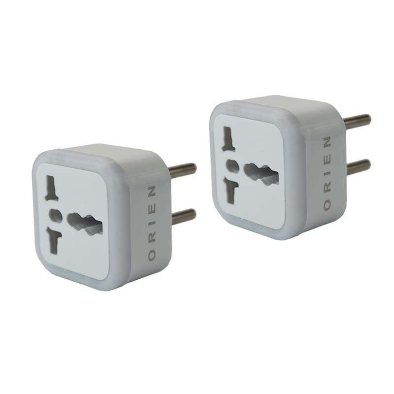 مبدل برق 3 به 2 اورین مدل ADPAK16A001 بسته 2 عددی مبدل برق 3 به 2 اورین مدل ADPAK16A001 بسته 2 عددی