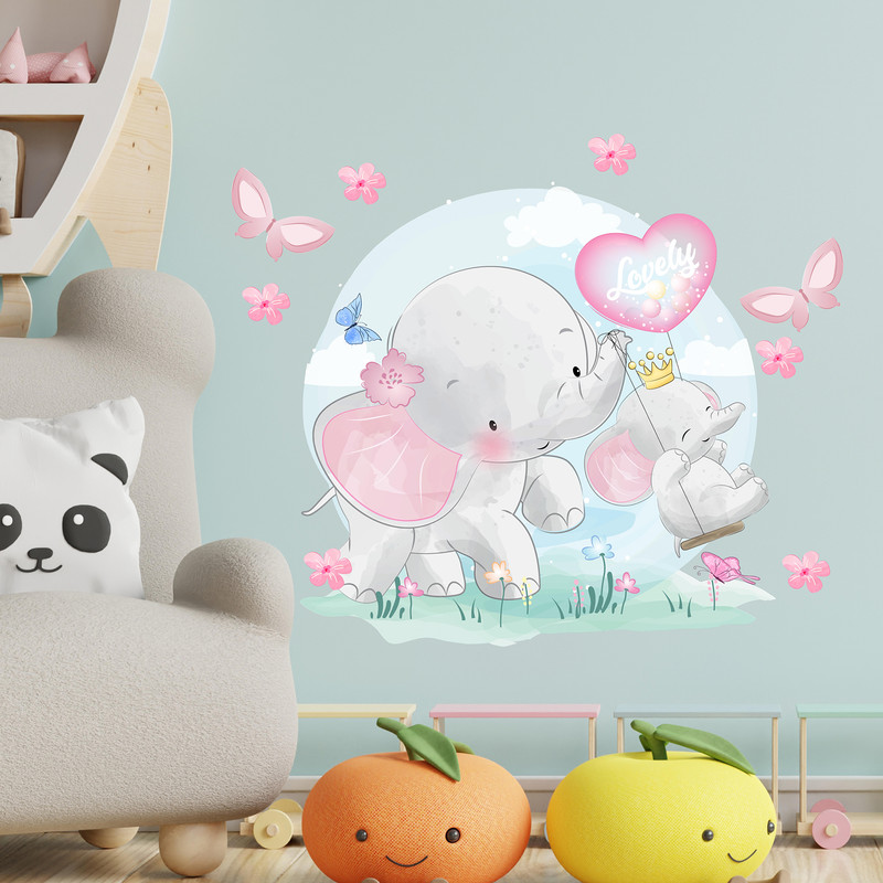 استیکر دیواری کودک راتیانا مدل دلفی