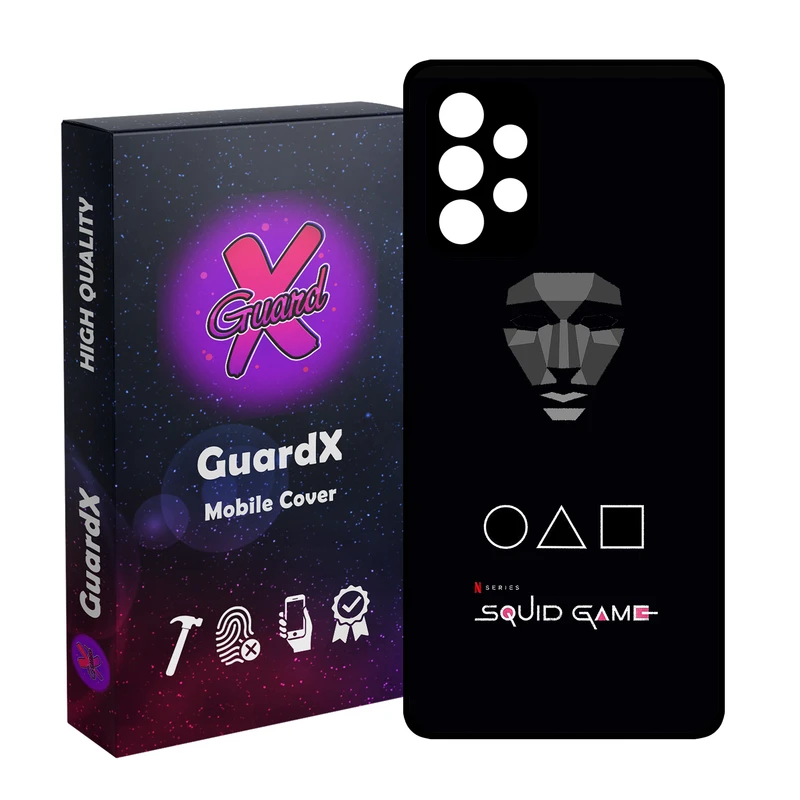 کاور گارد ایکس طرح بازی مرکب مدل Glass10408 مناسب برای گوشی موبایل سامسونگ Galaxy A32 4G