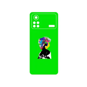 MAHOOT Collage of Women Portrait 3 Cover Sticker for Xiaomi Poco X4 Pro 5G