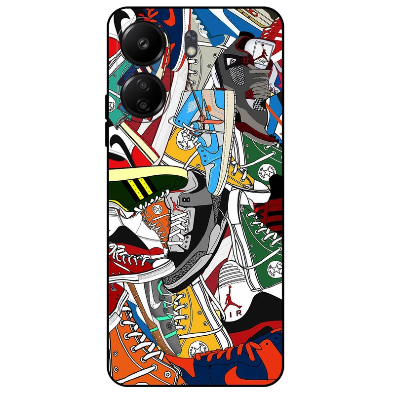 کاور مگافون طرح کفش مدل 7704 مناسب برای گوشی موبایل شیائومی Redmi 13C