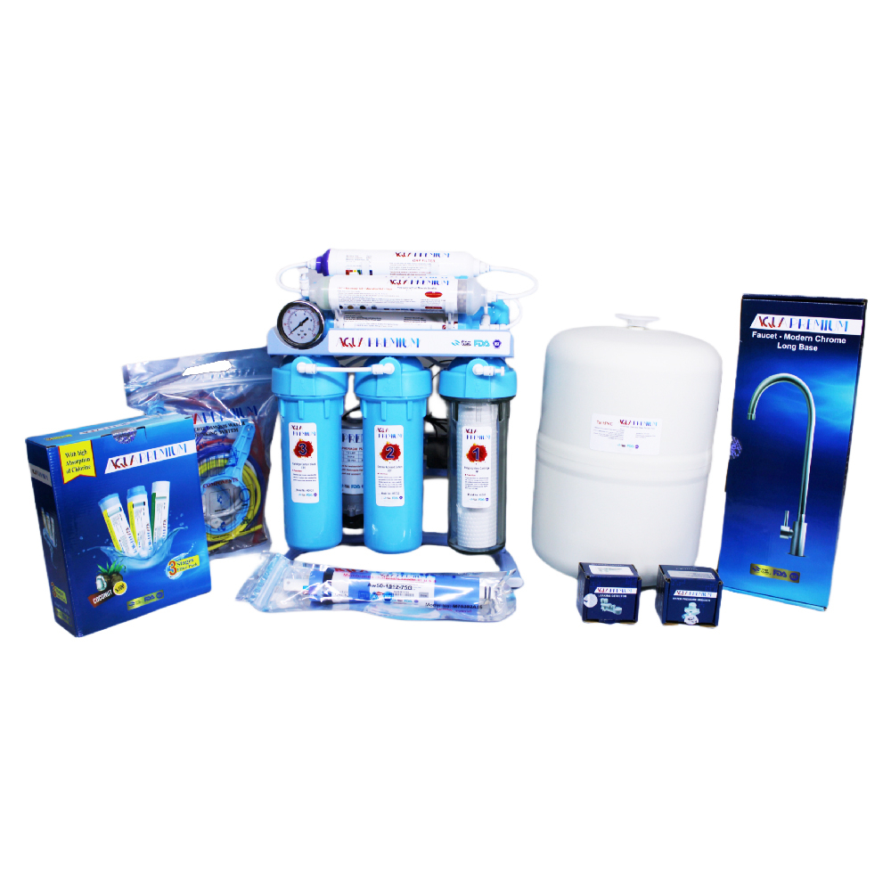 دستگاه تصفیه کننده آب آکواپرمیوم مدل A8OAB11-BL-TP