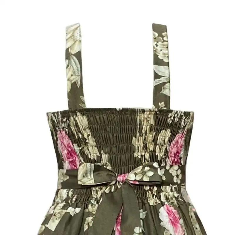 پیراهن زنانه افراتین مدل کمرکش دار کد 9590