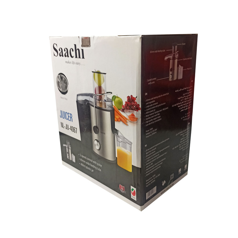 آبمیوه گیری ساچی مدل ju-4067 آبمیوه گیری ساچی مدل ju-4067