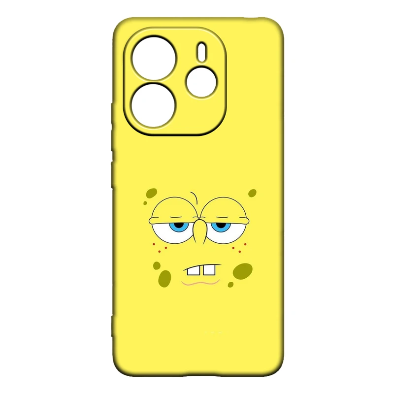 کاور طرح باب اسفنجی کد 483 مناسب برای گوشی موبایل شیائومی Redmi Note 14 4G