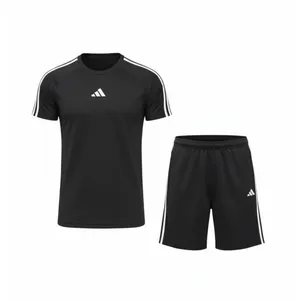 ست تی‌شرت آستین کوتاه و شلوارک ورزشی مردانه مدل BHS-2025-5202