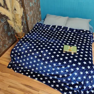 پتو مسافرتی مدل پلیسه کد 01 سایز 200x220 سانتی متر