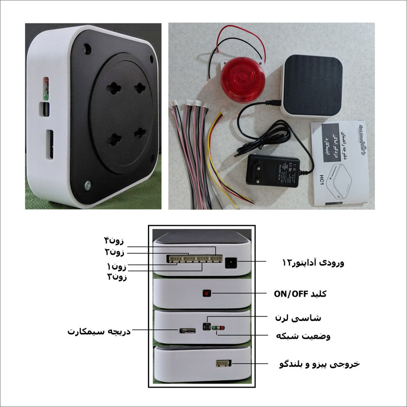 کنترل باکس امنیتی مدل ایمنیکس HC1