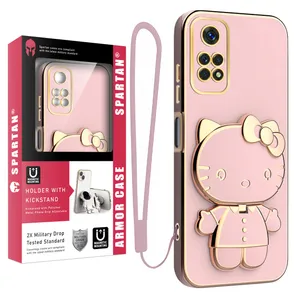 Spartan Kitty Cover For Xiaomi Redmi Note 12 Pro 4G / Note 11 Pro With Strap