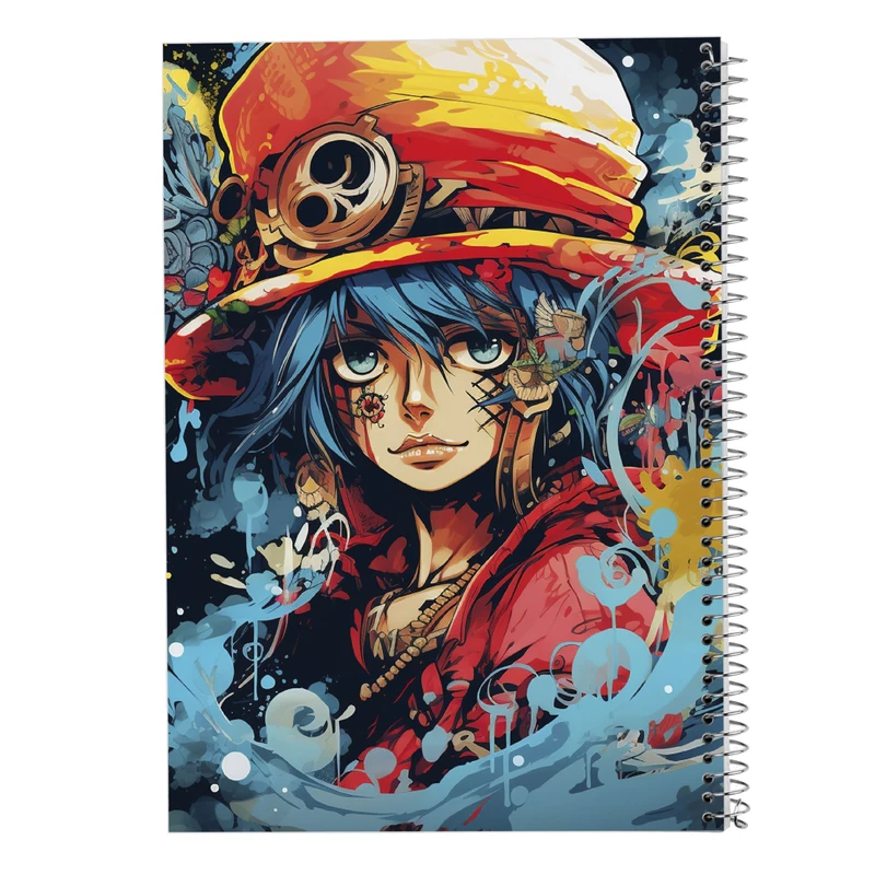 دفتر مشق 100 برگ مدوپد مدل وان پیس One Piece کد DF11754