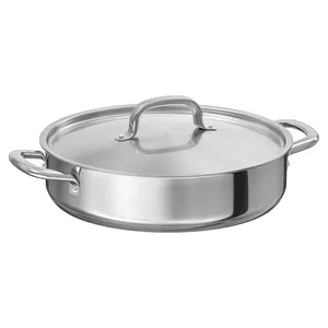 تابه استیل ایکیا مدل 365+ stainless sauté سایز 28