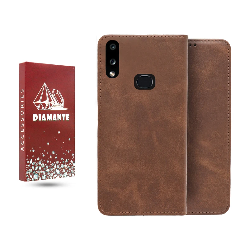 کیف کلاسوری دیامانته مدل قفل مگنتی مناسب برای گوشی موبایل سامسونگ Galaxy A10s
