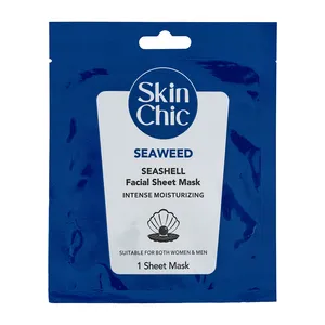 ماسک صورت اسکین شیک مدل عصاره صدف و جلبک دریایی حجم 18 میلی لیتر