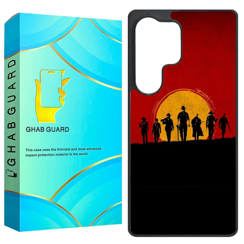 کاور قاب گارد طرح Dead Red مدل GS25U مناسب برای گوشی موبایل سامسونگ Galaxy S25 Ultra 