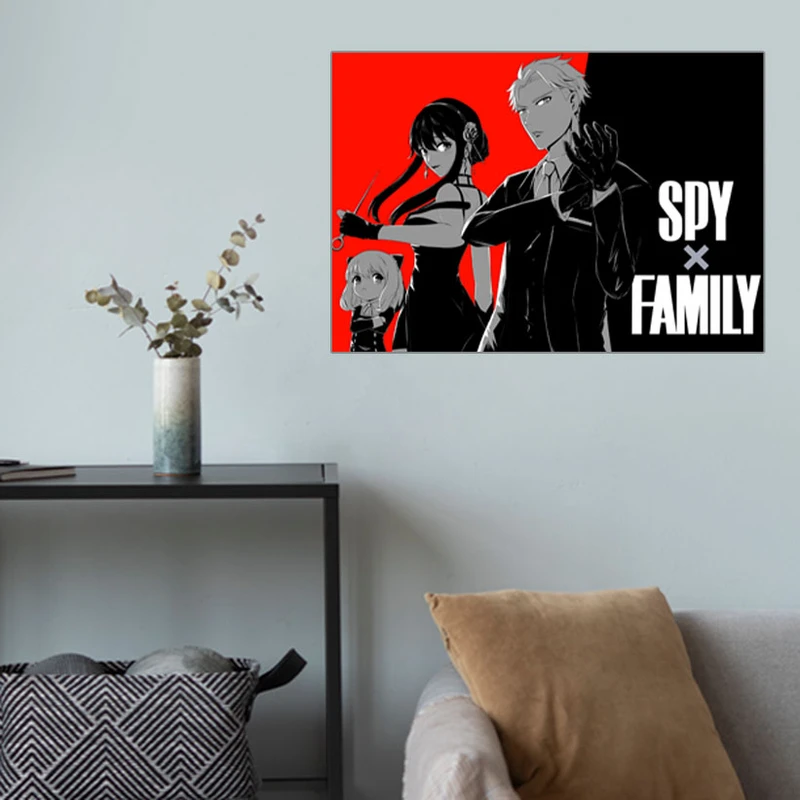 پوستر گوفی والپیپر انیمه جاسوس و خانواده طرح Spy X Family Anime Wallpaper کد RDBK16