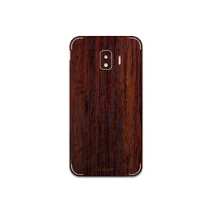 MAHOOT Red-Wood Cover Sticker for Samsung Galaxy J2 Core