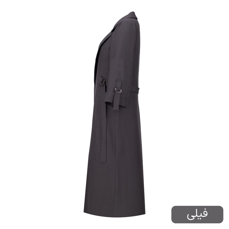 مانتو زیر زانو زنانه السانا مدل آیرال کد 2562