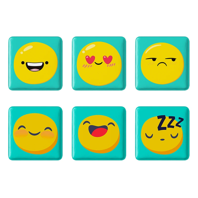 پیکسل خندالو مدل ایموجی کد 172B مجموعه 6 عددی