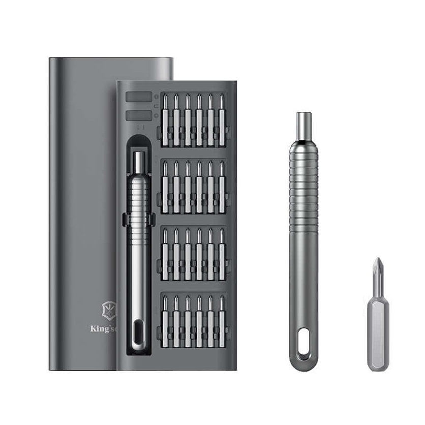 پیچگوشتی قابل تعویض دستی کینگزدان مدل 840117 بسته 51 عددی