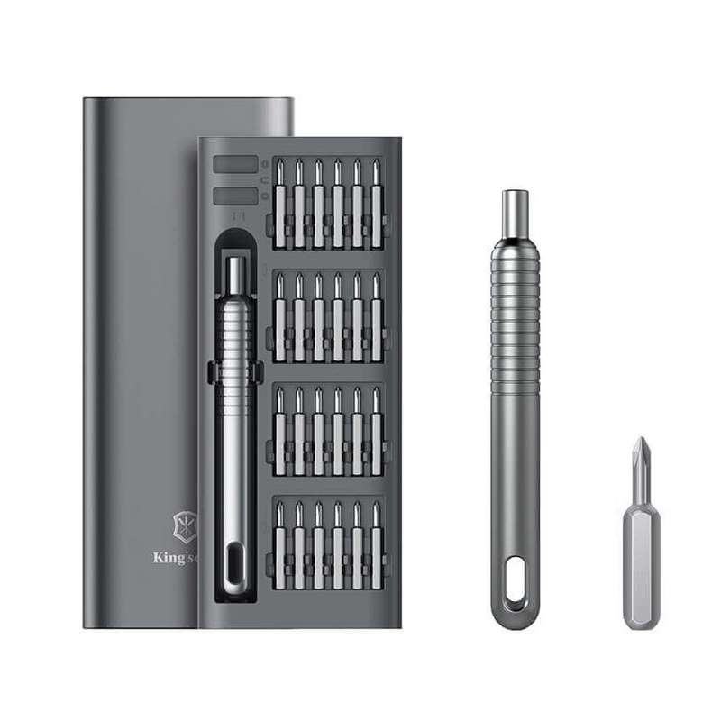 پیچگوشتی قابل تعویض دستی کینگزدان مدل 840117 بسته 51 عددی