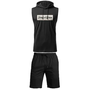 ست تاپ و شلوارک مردانه مدل 14020909a رنگ مشکی